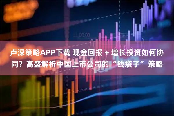 卢深策略APP下载 现金回报 + 增长投资如何协同？高盛解析中国上市公司的 “钱袋子” 策略